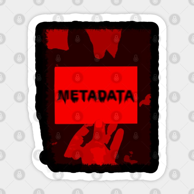 METADATA! Sticker by Kitsune Studio